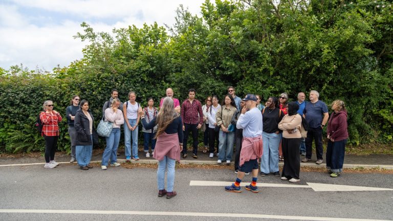 Dartmouth Community Cafe hosts Exeter Uni health group